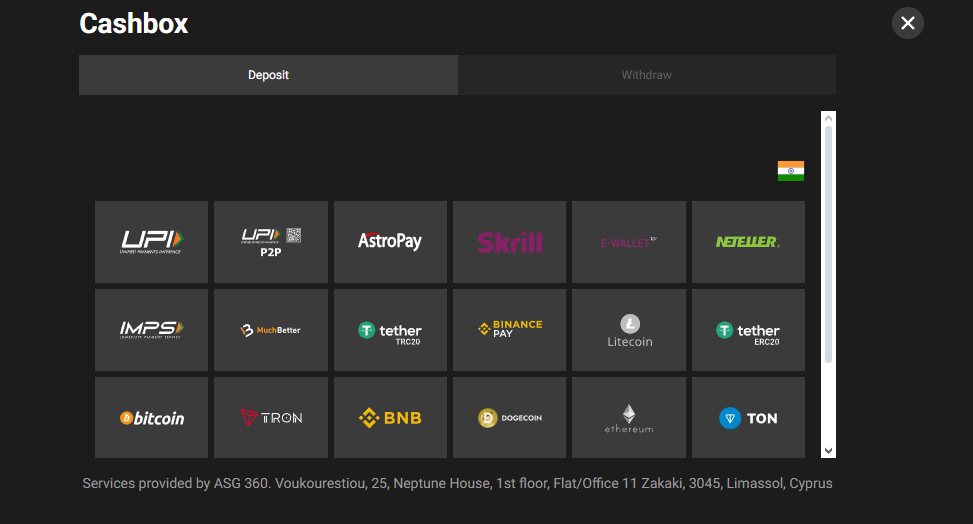 GGbet Withdrawal Time and Payment Options