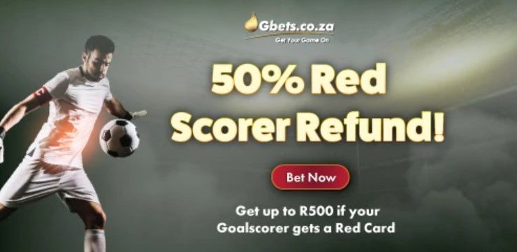 Gbets Bonuses and Promotions Red Card Stakeback