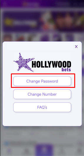 My Hollywood Login Password Reset on Mobile