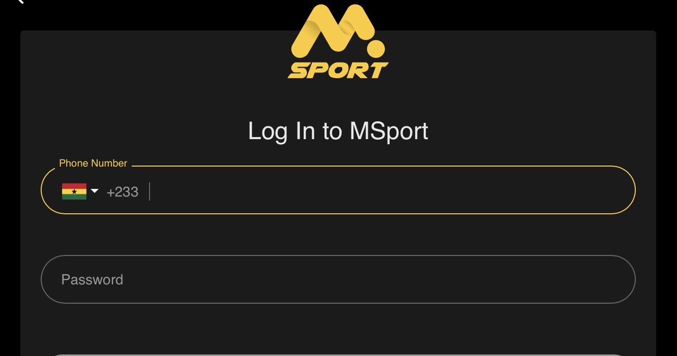 MSport Homepage