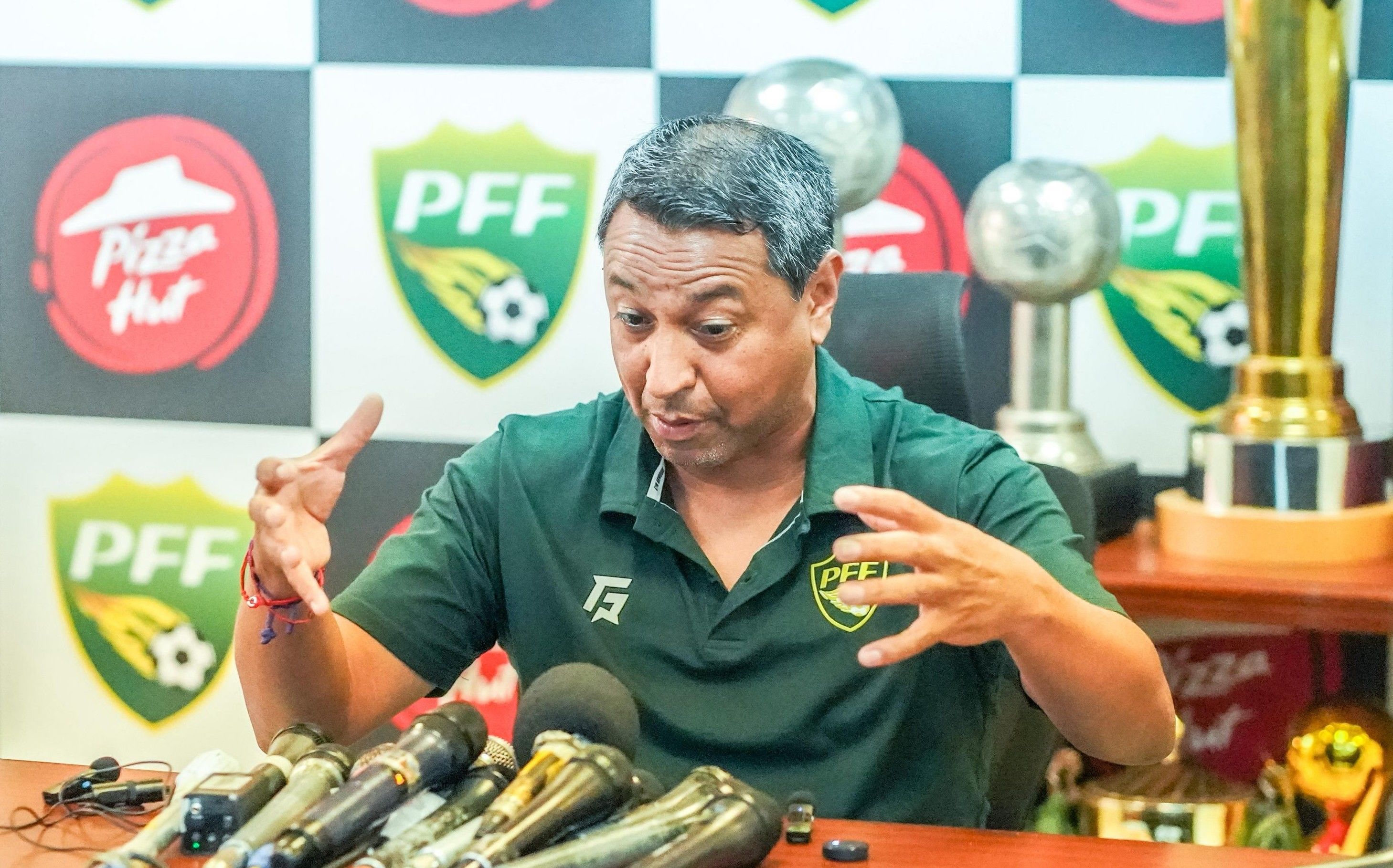 READY FOR CHALLENGE: Nolberto Solano upbeat about improving Pakistan football.