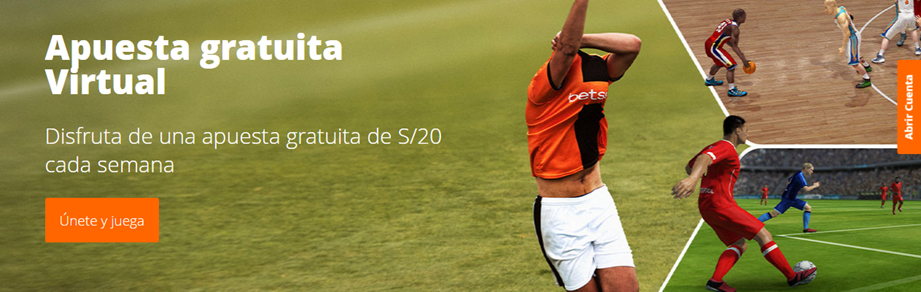 Apuesta gratuita para deportes virtuales