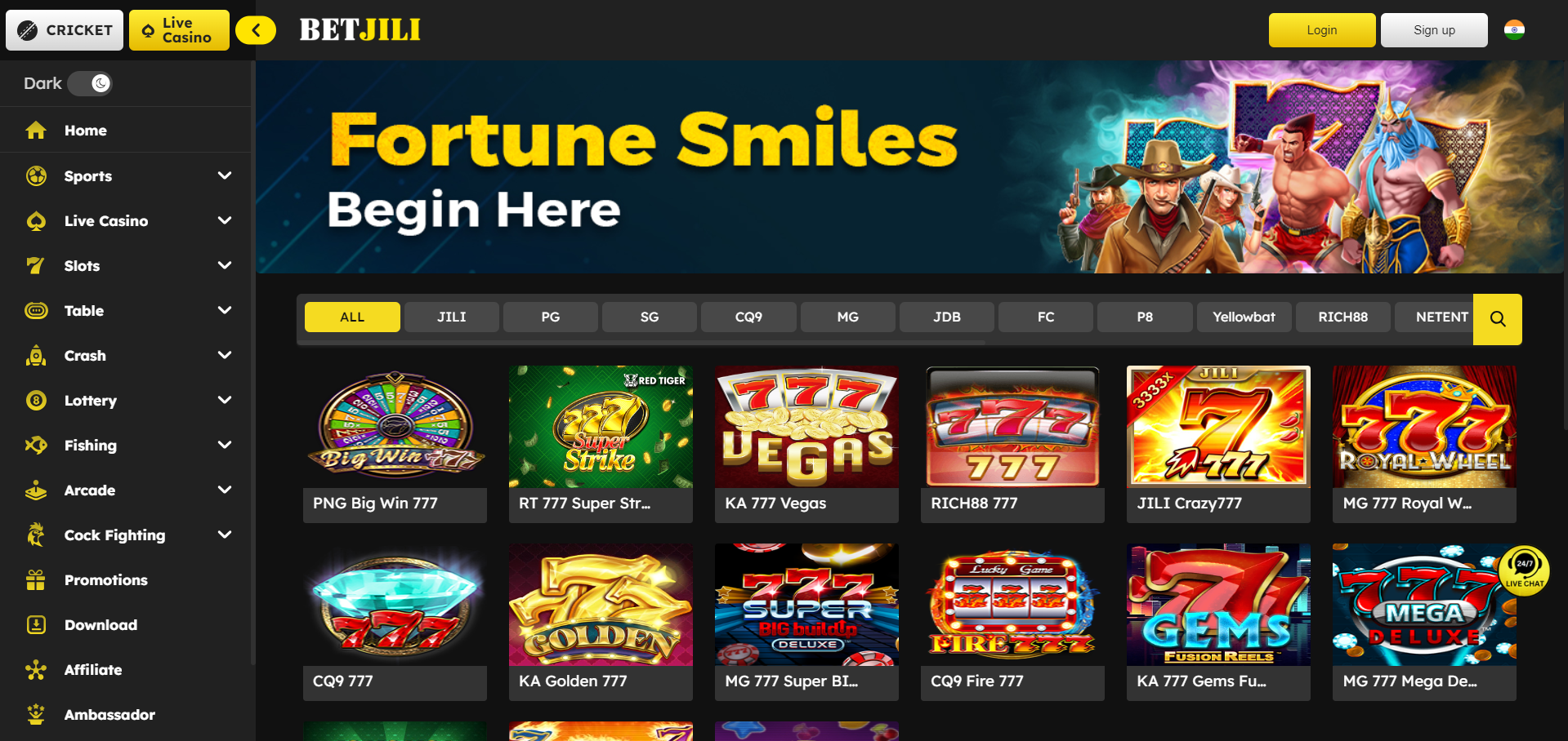 777 slot games on Marvelbet