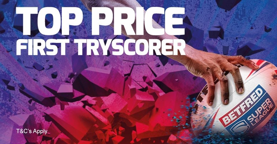 Betfred Top Price Tryscorers