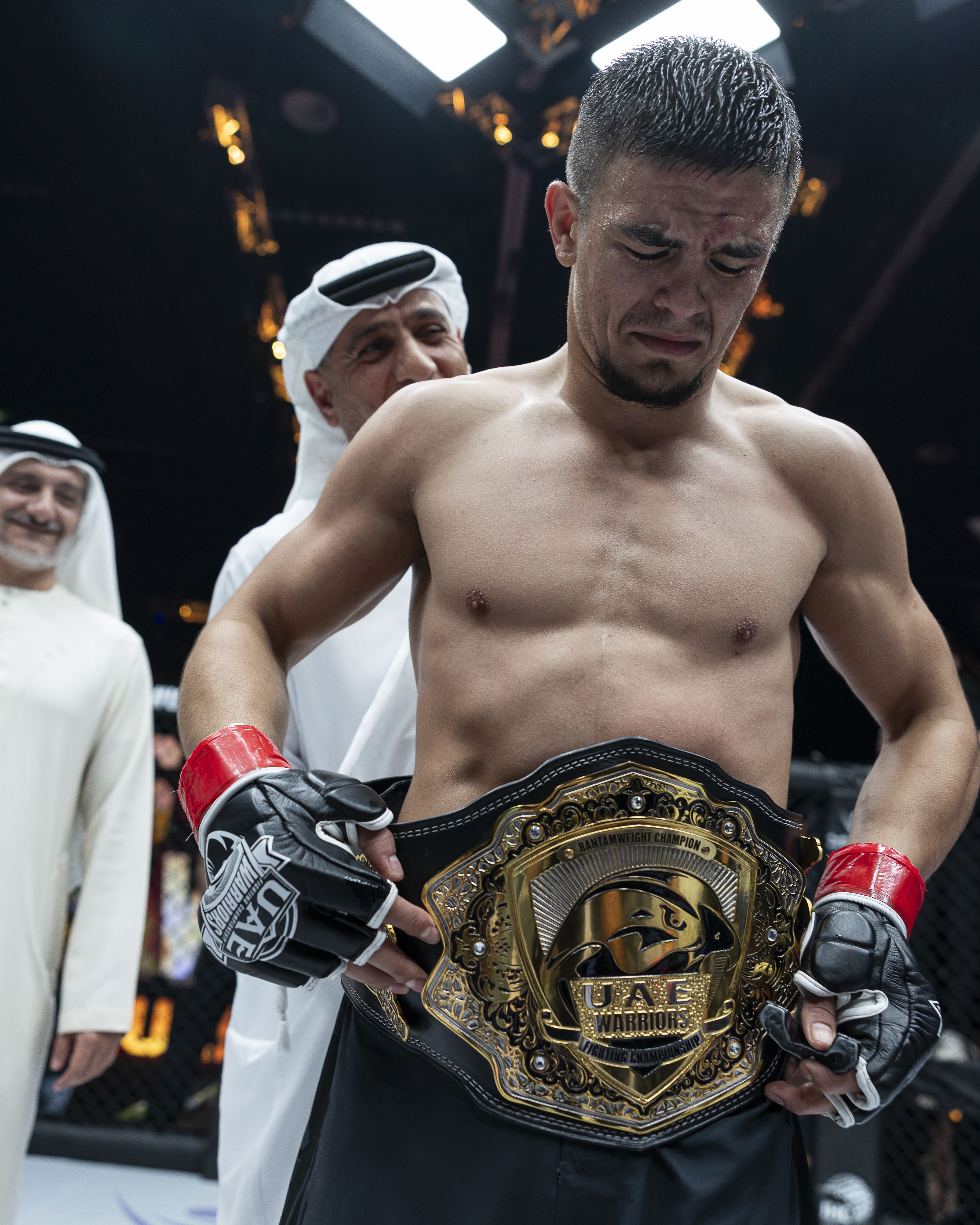 Honey Badger” Chopurov after his win.