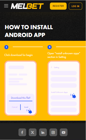 Melbet Android Mobile App image