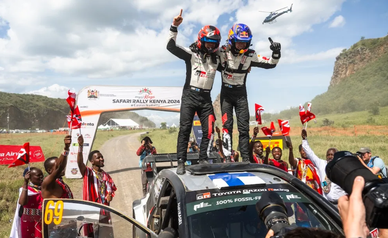WRC Safary Victory