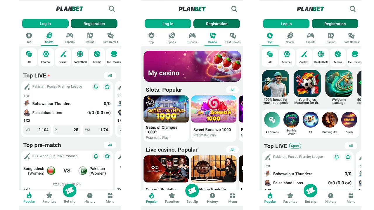 Planbet App Overview