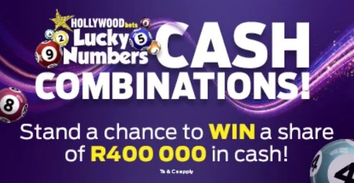Hollywoodbets Lucky Numbers Cash Combinations