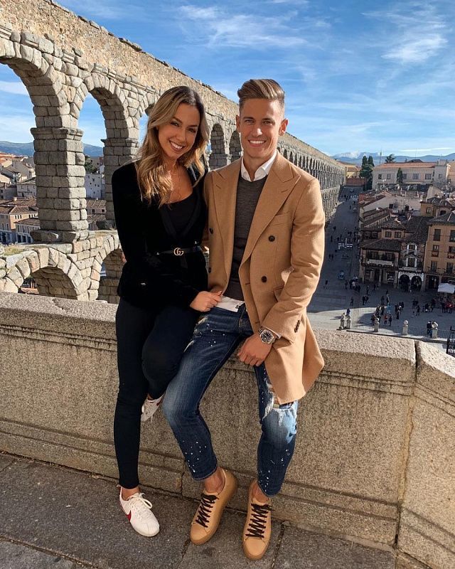 Patricia Noarbe and Marcos Llorente