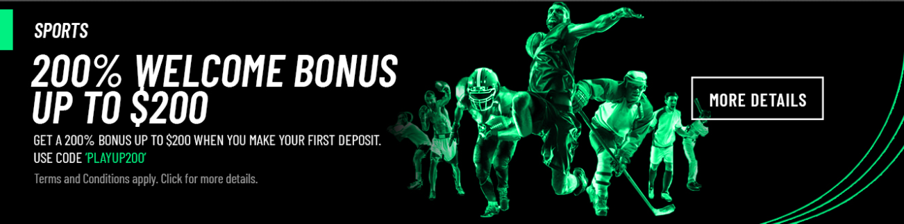 Image of the PlayUp deposit bonus