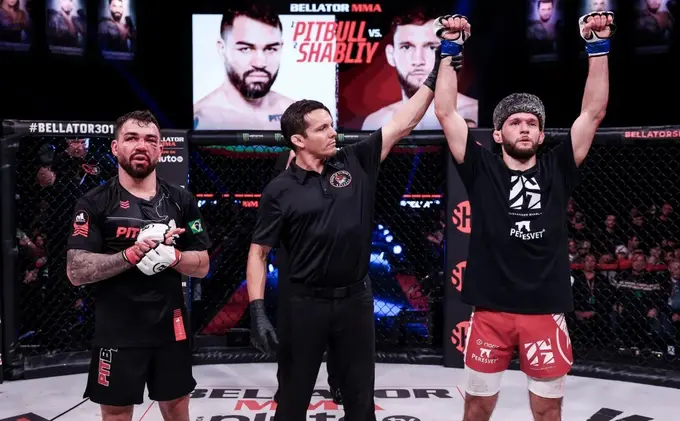 Alexandr Shabliy advances to the finals of the Bellator Lightweight Grand Prix Alexandr Shabliy advances to the finals of the Bellator Lightweight Grand Prix
