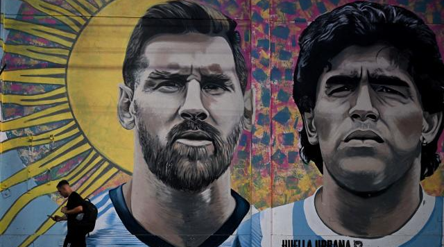 Lionel Messi, Diego Maradona