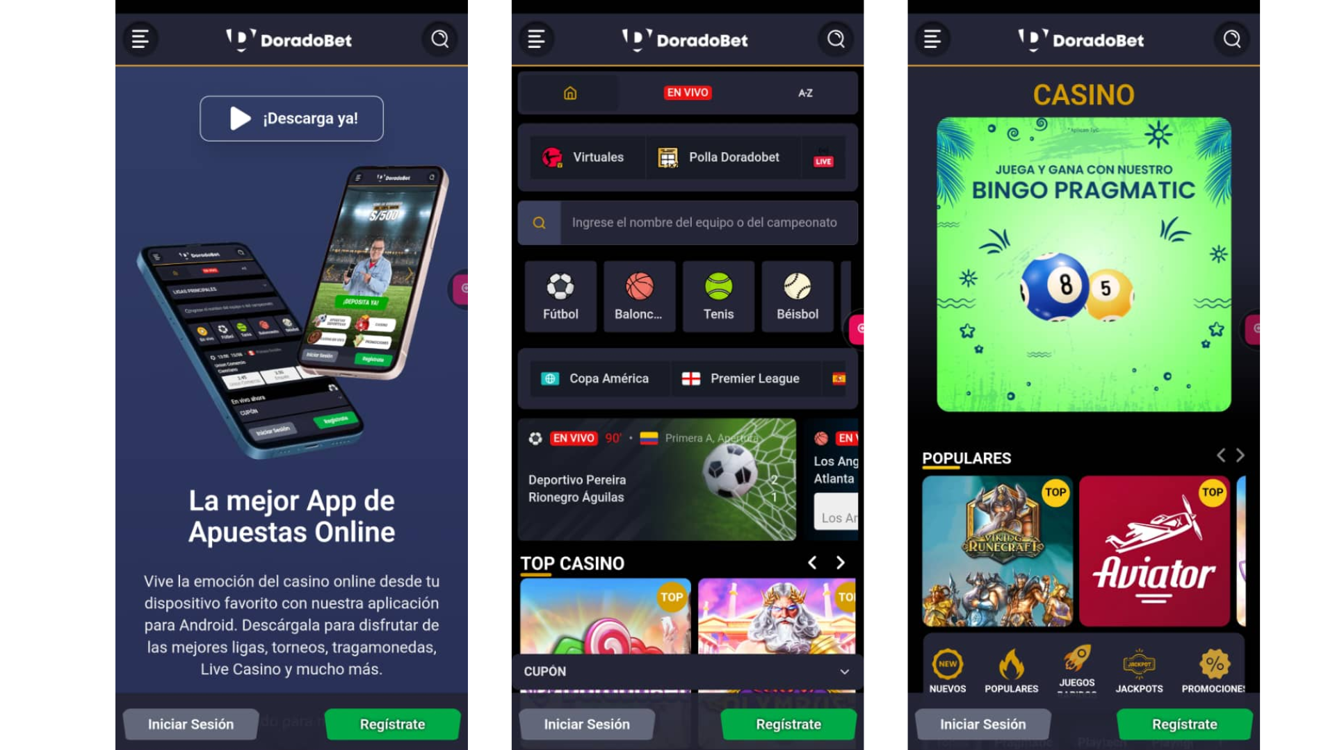 App DoradoBet Android