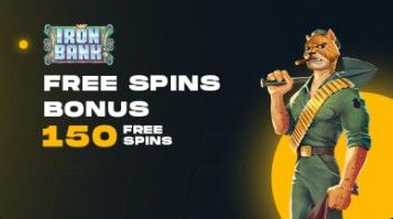 Iron Bank Free Spins Offer on Rajabets