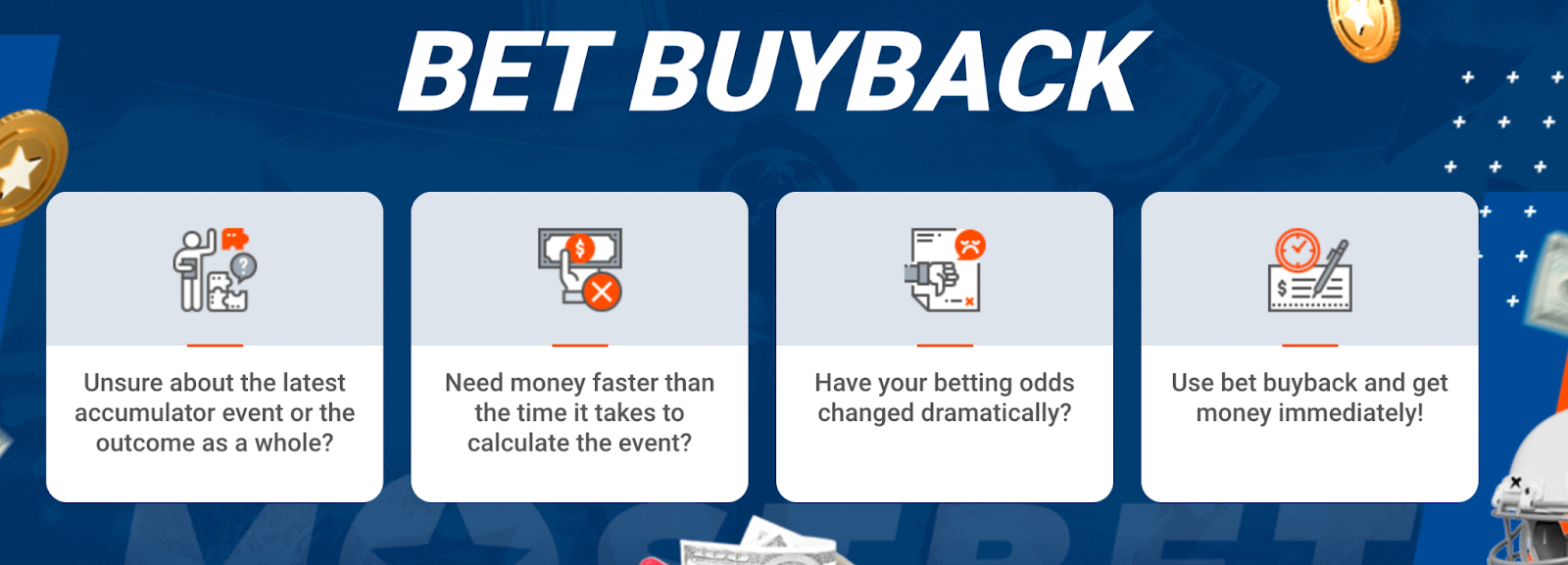 MostBet India Bet Buyback Offer