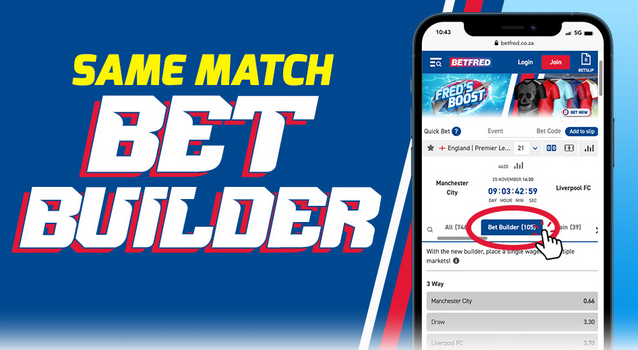 Image of Betfred Bet Builder