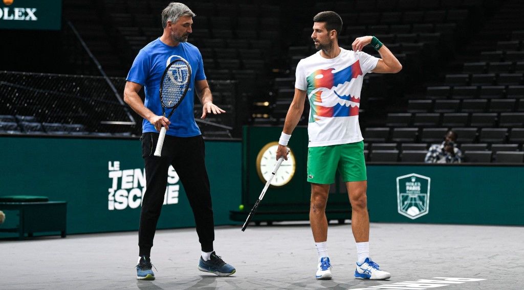 Goran Ivanisevic, Novak Djokovic