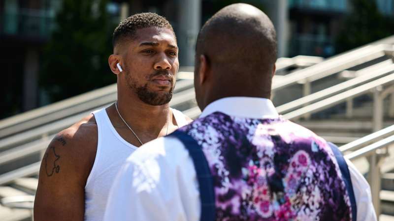 Anthony Joshua and Daniel Dubois Anthony Joshua and Daniel Dubois