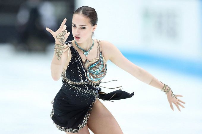 Figure skater Alina Zagitova