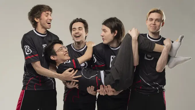 One of the former B8 Esports lineups B8 Esports