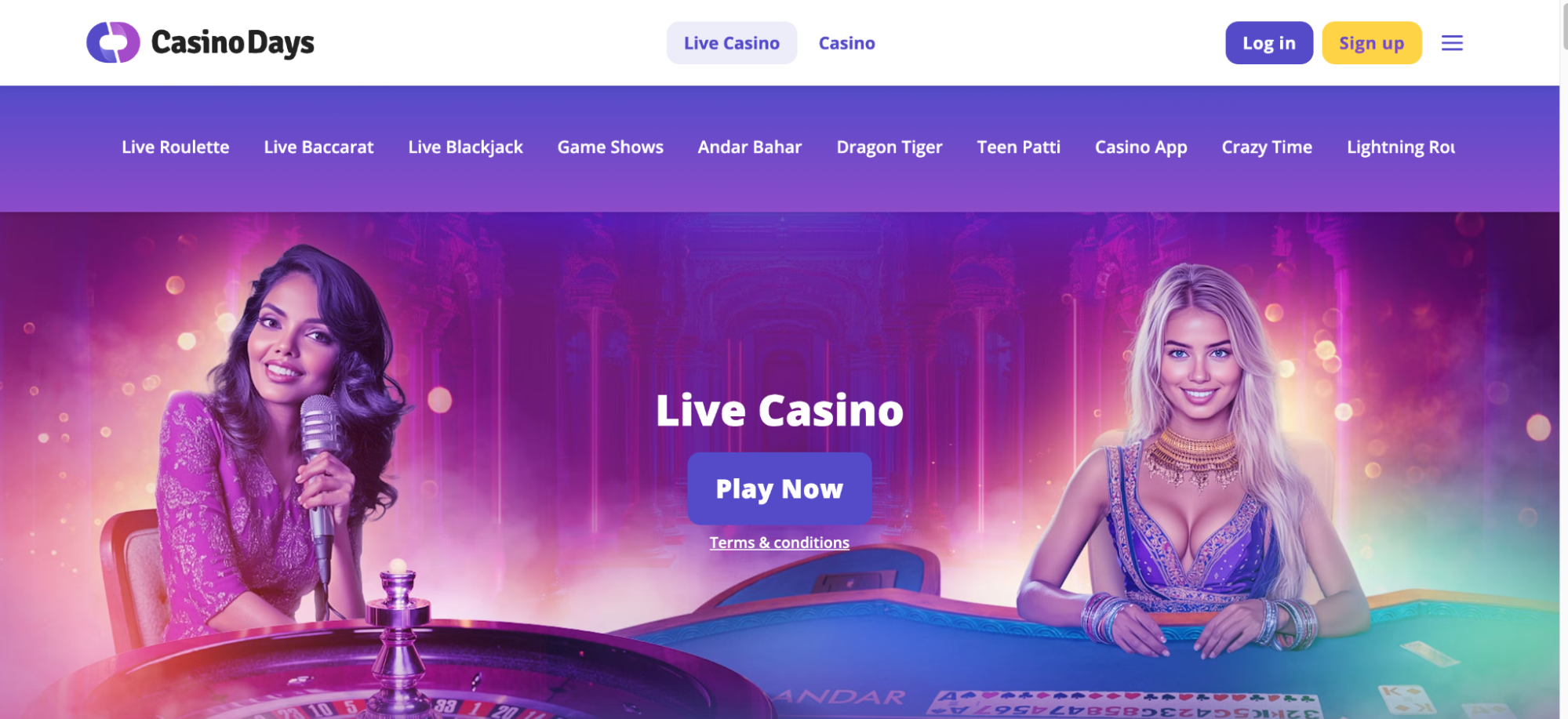 Casino Days Live Casino