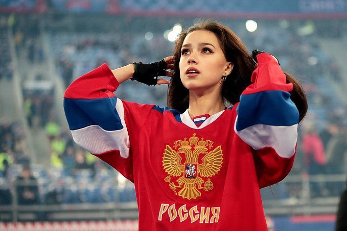 Figure skater Alina Zagitova