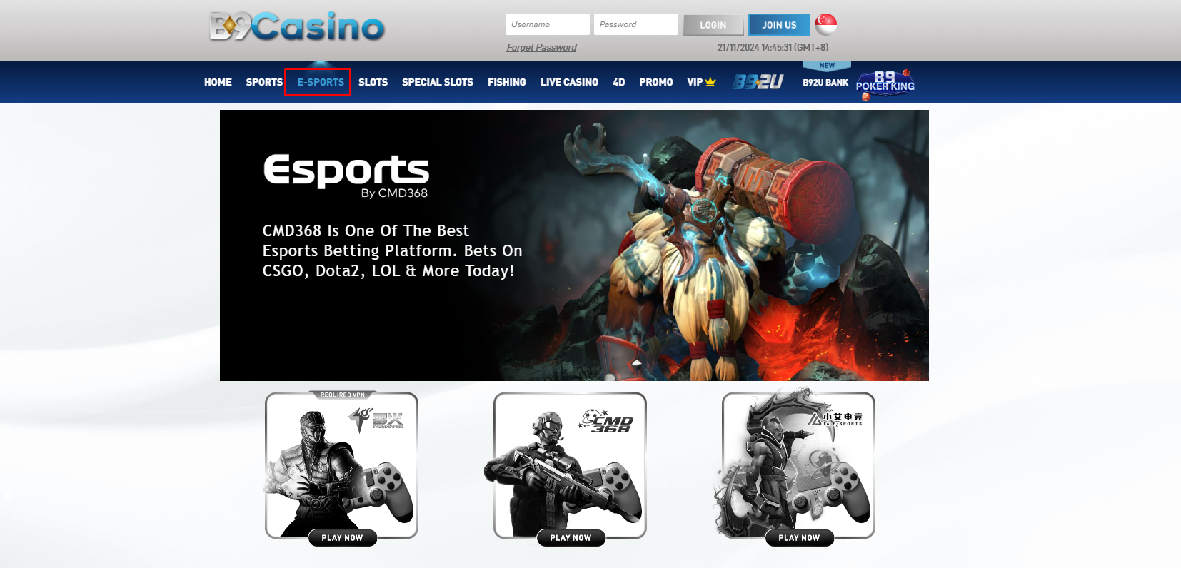 B9 Esports Multiplayer Online Battle Arena