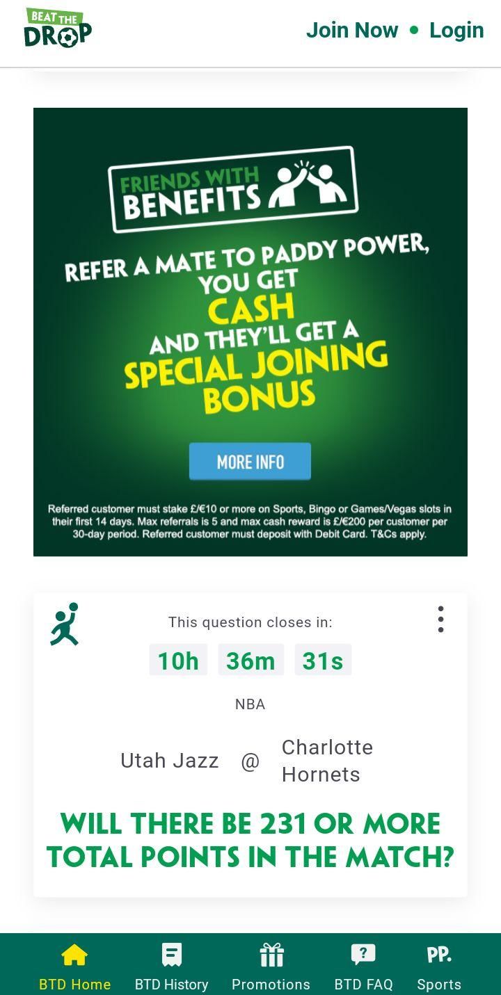 Start beat the drop game