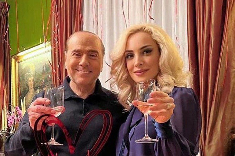 Berlusconi and Marta Fascina