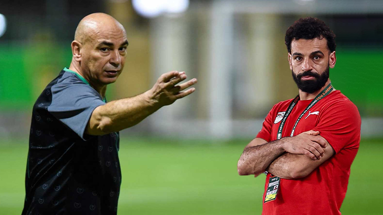 Team Captain Mo Salah and Coach Hossam Hassan