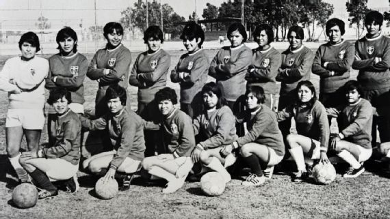 La Selección Mexicana Femenina que viajó a la Copa del Mundo de Italia 1970
