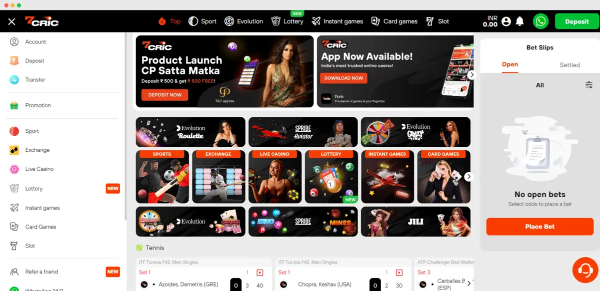 7Cric Sports Betting