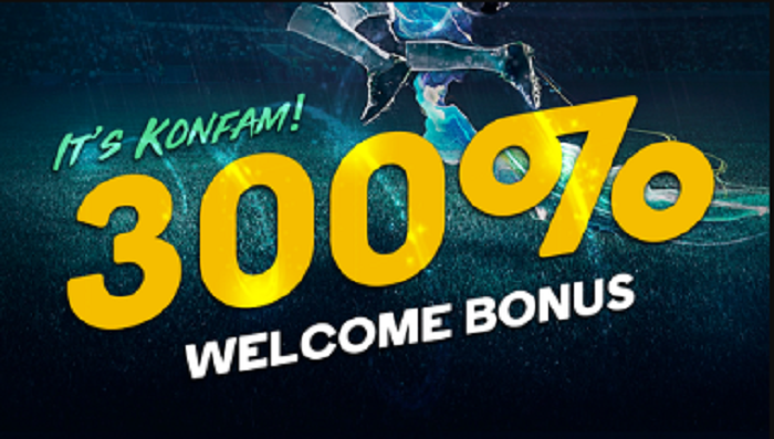 Claiming your signup bonus on Konfambet