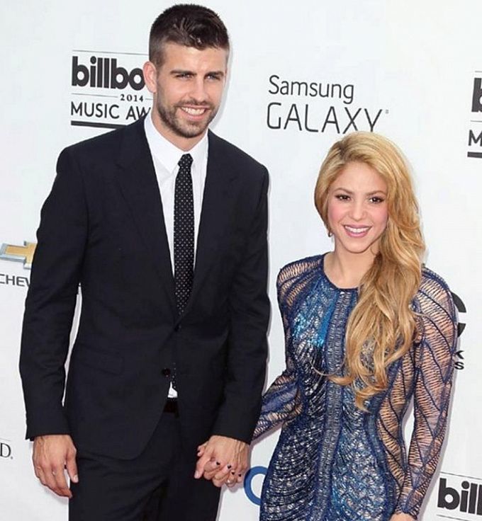 Gerard Pique and Shakira