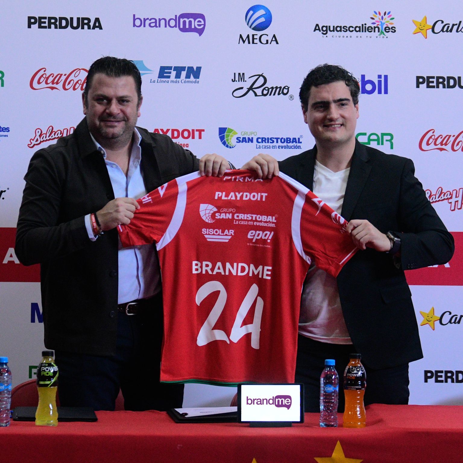 Una nueva alianza entre Necaxa y BrandMe .