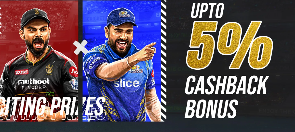 5% cashback bonus on Yolo247