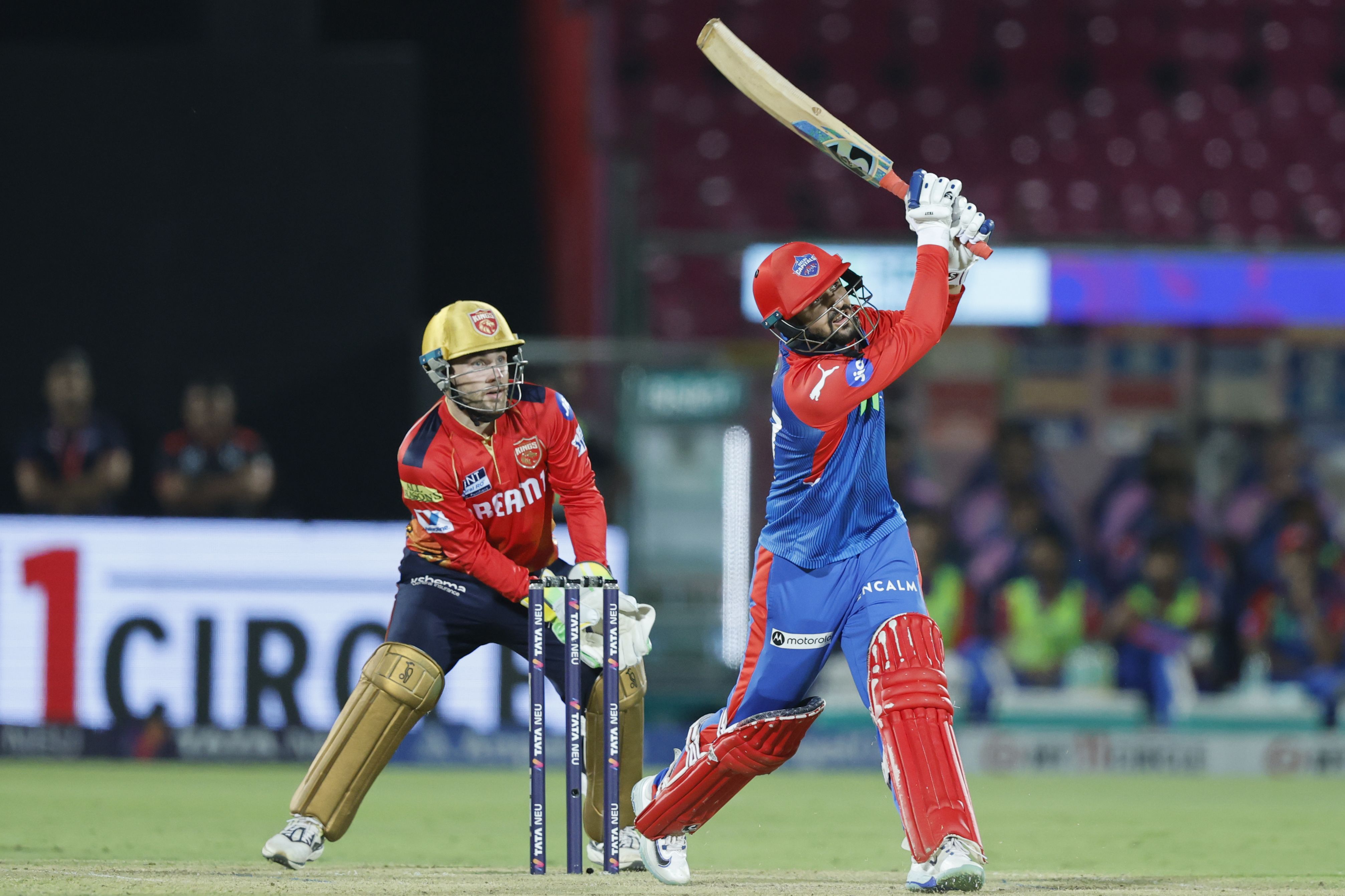 Delhi Capitals' Sameer Rizvi in action. @IPL