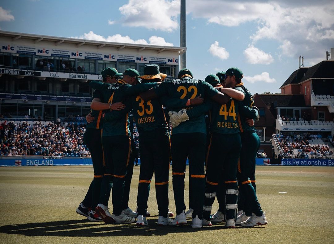 South Africa defeated England by seven wickets in the first ODI at Headingley, Leeds. @ ProteasMenCSA/X