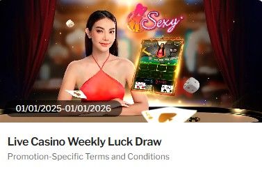 Live Casino Offer on TapTap