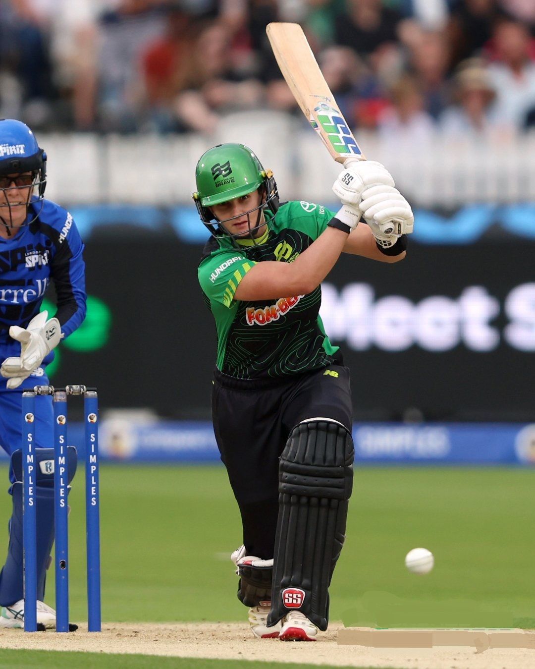 Laura Wolvaardt's half-century helped Southern Brave Women reach the final of The Hundred. @ The Hundred/X