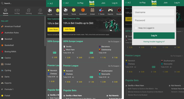 Bet365 login Nigeria Bet365 iOS app
