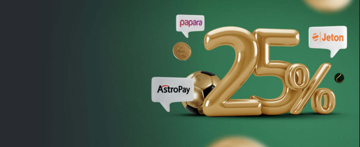 Betwinner 25% deposit Bonus