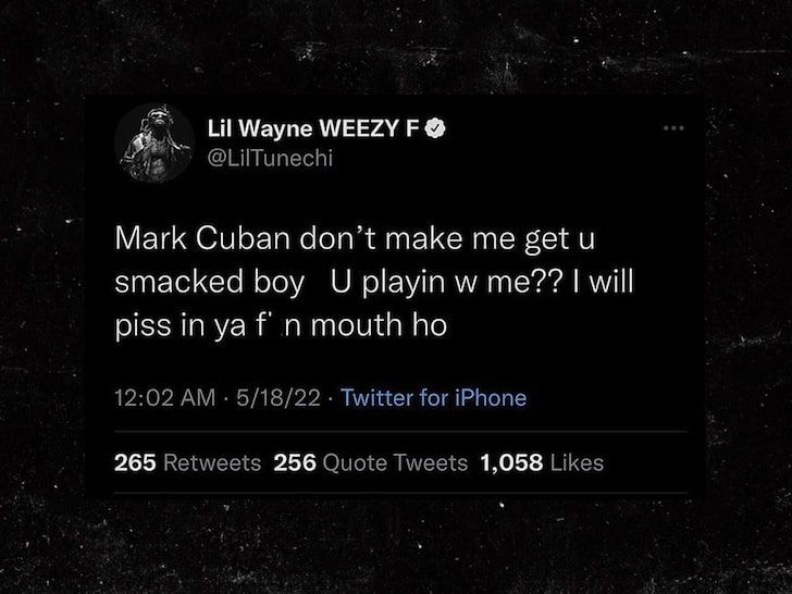 Lil Wayne's response