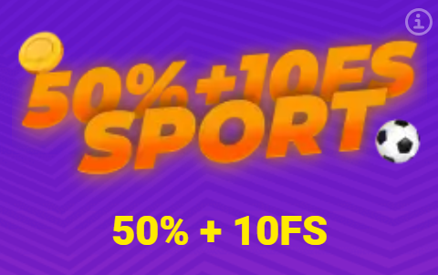 Mostbet Sport 50% Bonus + 10 FS offer