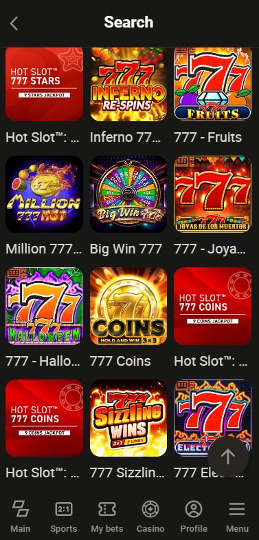  777 Slot online game