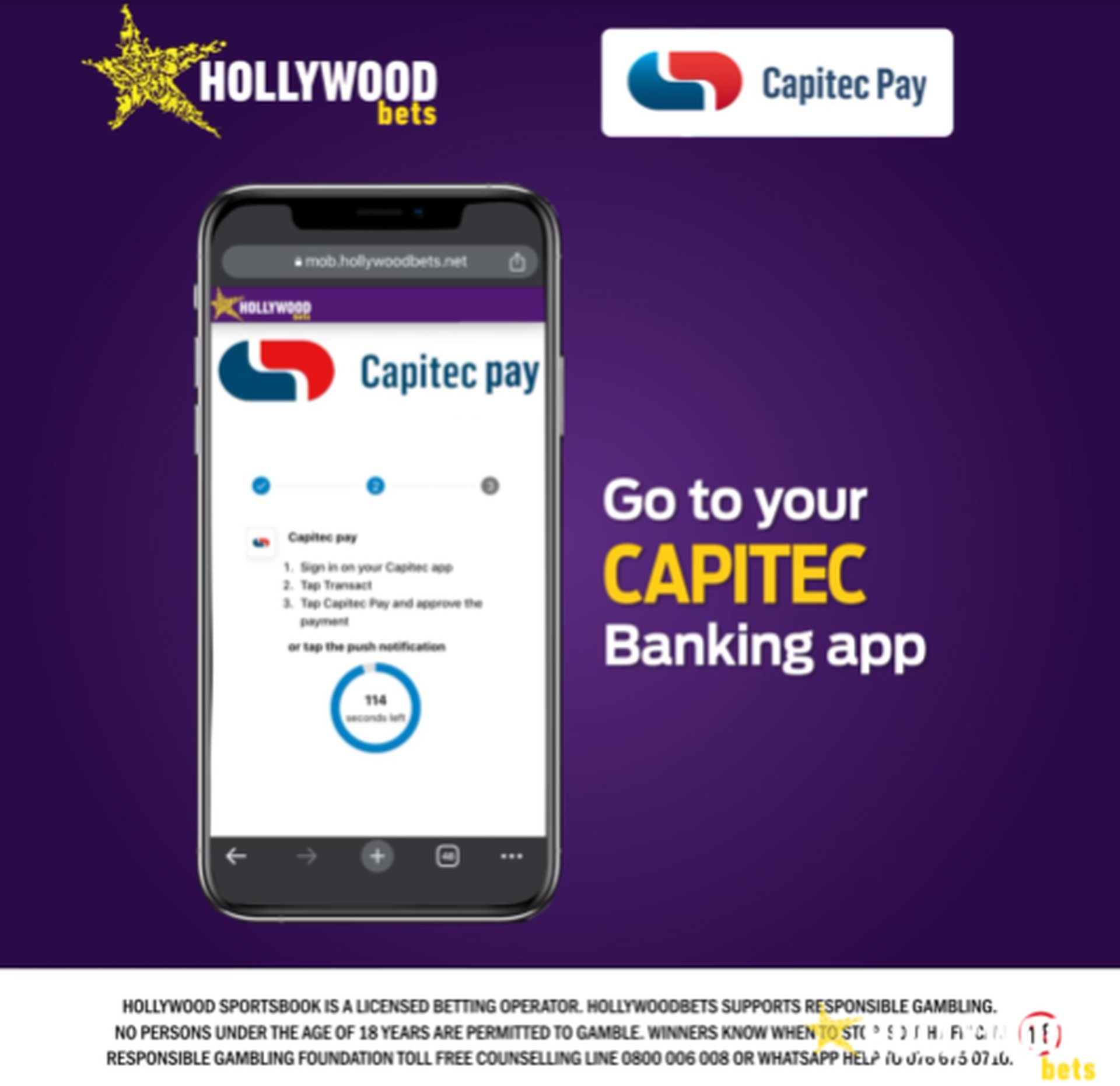 Hollywoodbets Voucher Capitec App
