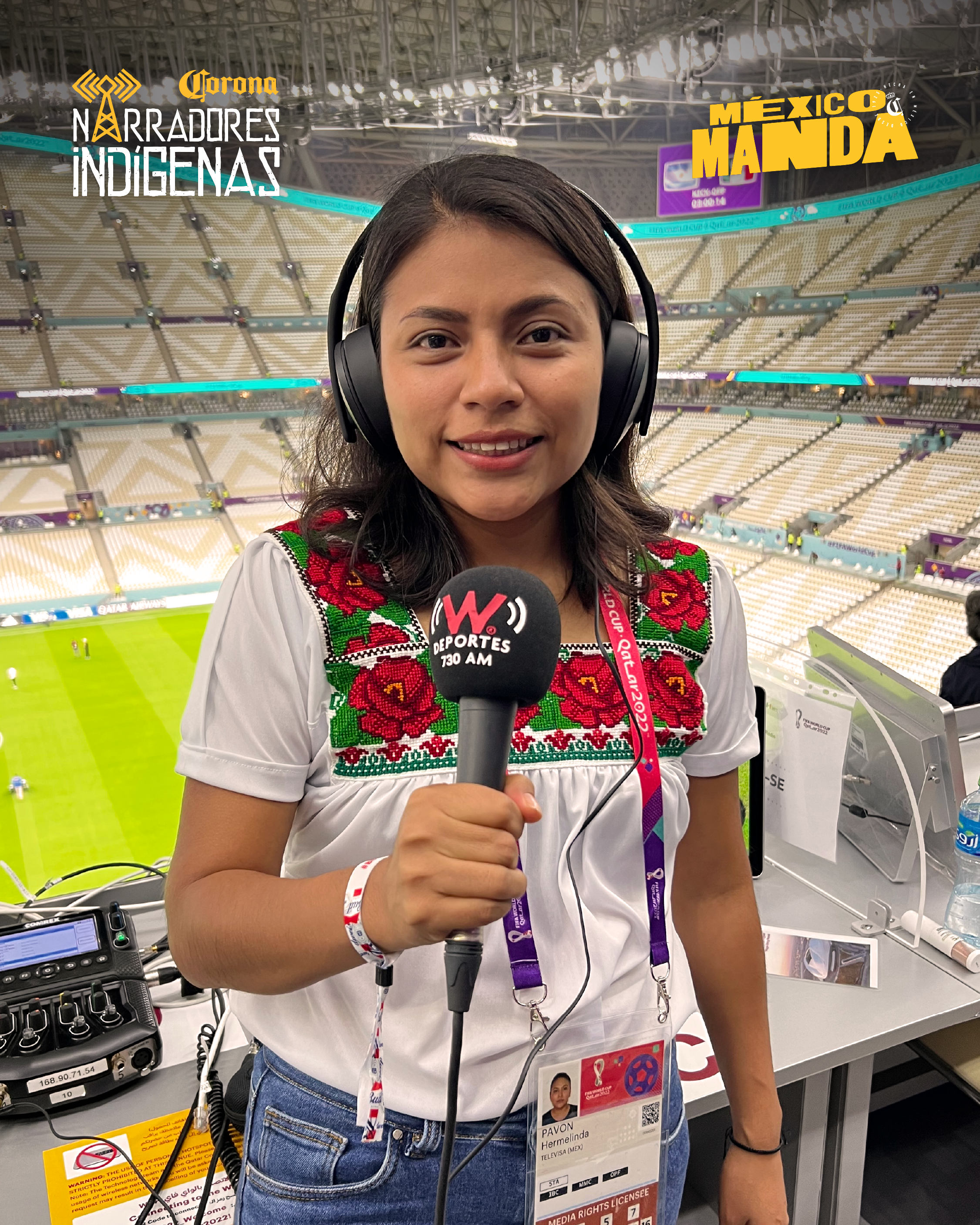 Lin Pavón viajó a Qatar Lin Pavón viajó a Qatar