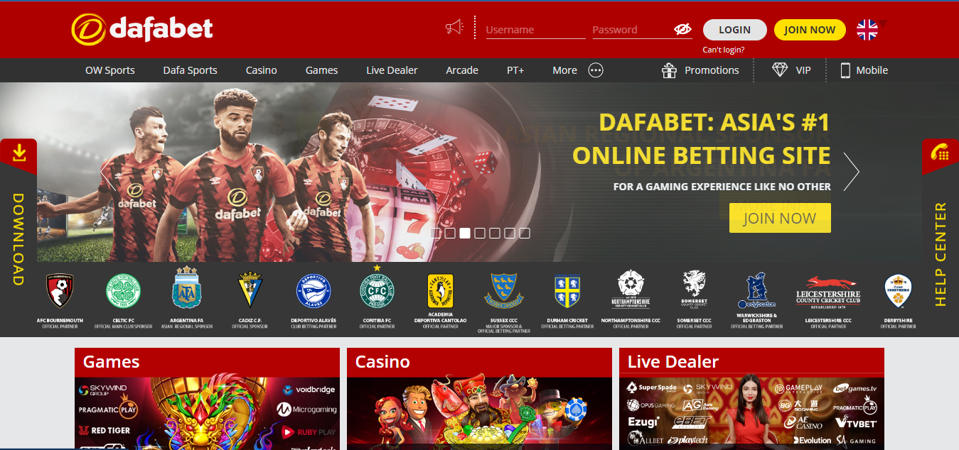 Dafabet official website