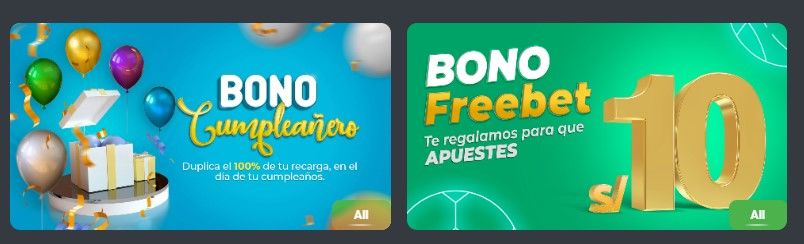 imagenes de las otras promociones de Tinbet